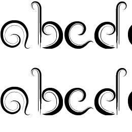 delectable Font File