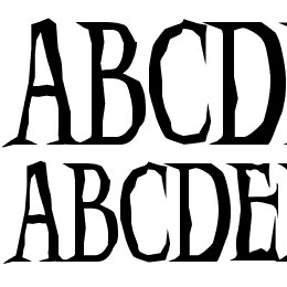 Demon Night Font File