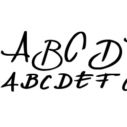 Denishandwritting Font File