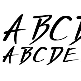 Deranged 1 Font File