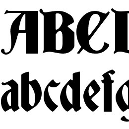 Deutsch Gothic Font File