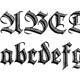 Deutsche Zierschrift Font File