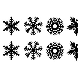 DH Snowflakes Font File