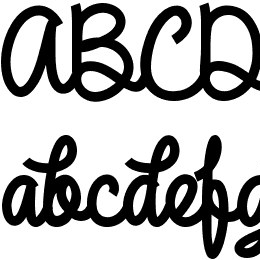 DHF Broffont Script Font File