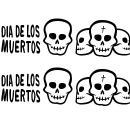 Dia De Los Muertos BV Font File