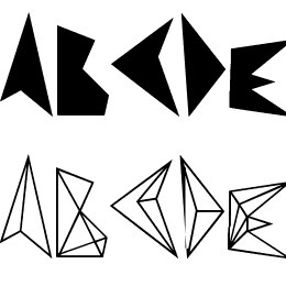 diamond d Font File