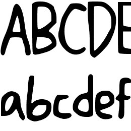 DicisHandwrite Font File