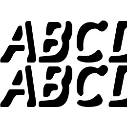 Dimension Font File