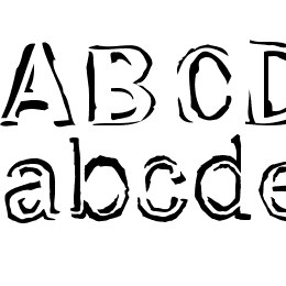 Dirtfont Font File