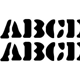 DirtyBaker'sDozen Font File