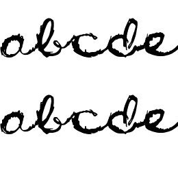 DirtyCursive Font File