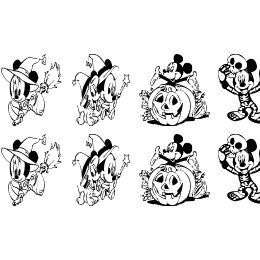 Disney Halloween Font File