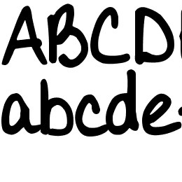 DJB Almost Perfect Font File