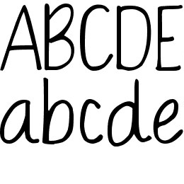 DJB Bailey Font File