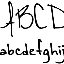 DJB CASSANDRA Font File