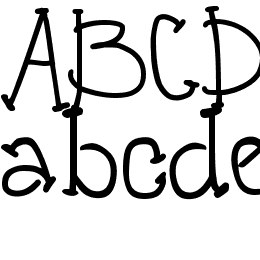 DJB CRAZY GOOFY COOL Font File