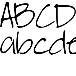 DJB Elliephont Font File