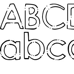 DJB Hand Penned Font Font File