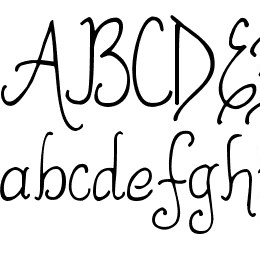 DJB HappilyEverAfter2 Font File