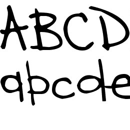 DJB HEART OF DIXI Font File