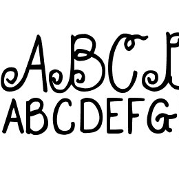 DJB Holly Enchanted Font File