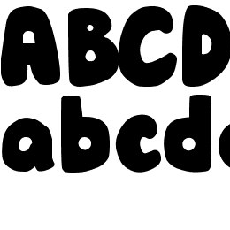 DJB Hunky Chunk Bold Font File