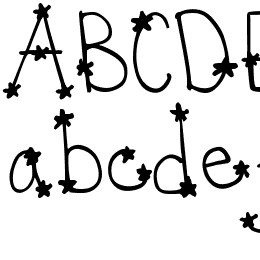 DJB It's Full of Stars Font File