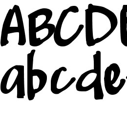 DJB Me and My Shadow Dark Font File