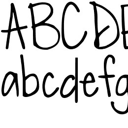 DJB Merry Font File