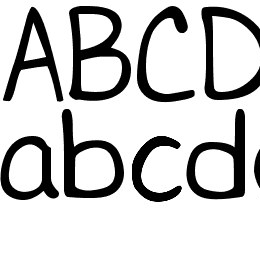 DJB Miss Liz Font File