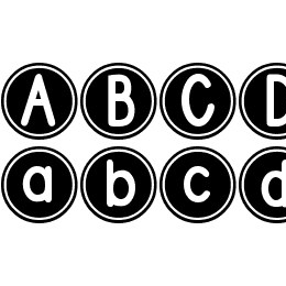 DJB Pokey Dots Font File