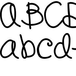 DJB Pookie Doo Font File