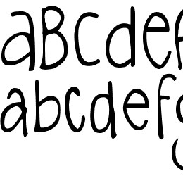 DJB Rubia Tuesday Font File