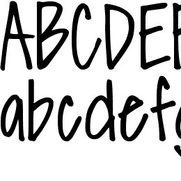 DJB Sissy Font File