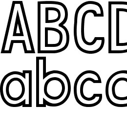 DJB Speak Out Font File