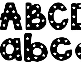 DJB Starry Starry Font Font File