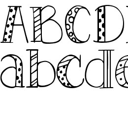 DJB TOOTSIEWOOTSIE Font File