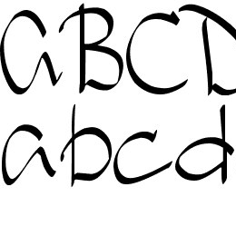 DJB TREASURE HUNT Font File