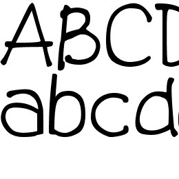 DJB Tweenybopper Font File