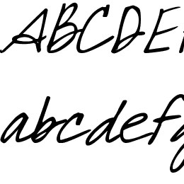 DJB What a Babe Font File