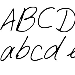 DJsSlantSerif Font File