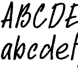 DK Abelia Font File