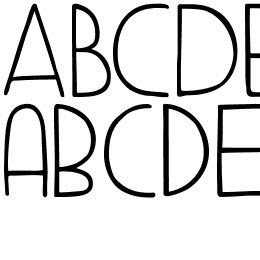 DK Aderyn Font File