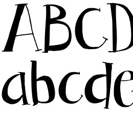 DK Bandolina Font File