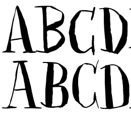 DK Closet Skeleton Font File