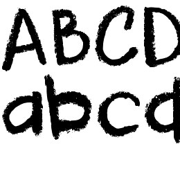 DK Cool Crayon Font File