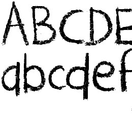 DK Crayon Crumble Font File