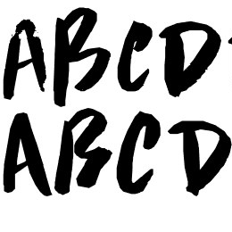 DK Scrawny Cat Font File