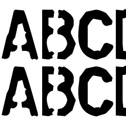 Dollar Store Stencil Font File