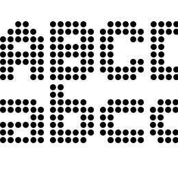 Dolly Dots Font File